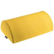 Suport ergonomic pt. picioare, husa lavabila, galben chihlimbar, Cosy Leitz
