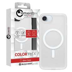 Husa de protectie pentru iPhone 17e / iPhone 16e, alb, EliteGuard Magsafe, Lemontti