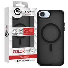 Husa de protectie pentru iPhone 17e / iPhone 16e, negru, EliteGuard Magsafe, Lemontti