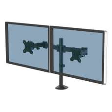 Suport monitor, 2 brate, Reflex Fellowes
