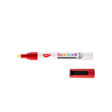 Permanent marker cu vopsea acrilica, bordo, varf 2,0 mm, Daco - MK503B