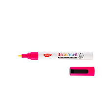 Permanent marker cu vopsea acrilica, fucsia, varf 2,0 mm, Daco - MK503F