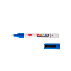 Permanent marker cu vopsea acrilica, albastru, varf 2,0 mm, Daco - MK503A
