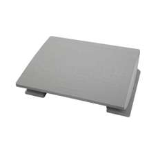 Suport ergonomic pentru picioare, ajustabil (x5), 45x39 cm, gri, Pro Maul