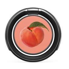 Suport telefon tip inel, magnetic, Gunmetal Peachy, Burga