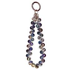 Snur telefon, de mana, Crystal Aurora, 30cm, violet, Lemontti