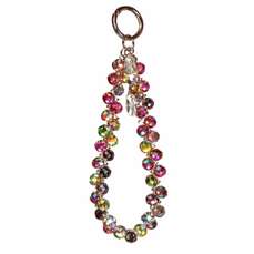 Snur telefon, de mana, Crystal Aurora, 30cm, multicolor, Lemontti