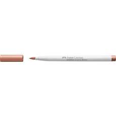 Marker, 6 culori metalizate/set, varf tip pensula, Creative - Happy Celebration Goldfaber Faber Castell - FC161006