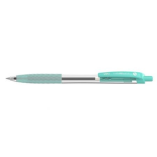 Pix retractabil, albastru, corp diverse culori, varf 0,7mm, Lineum Deli
