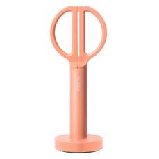 Foarfeca 18 cm cu suport, roz, Deli DLENS051-PK