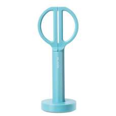 Foarfeca 18 cm cu suport, albastru, Deli DLENS051-BL