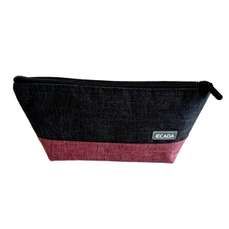 Penar neechipat, 1 fermoar, negru/roz, 786034RZ Ecada