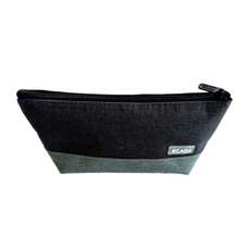 Penar neechipat, 1 fermoar, negru/verde, 786034V Ecada