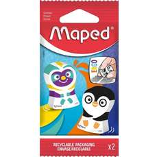 Guma cauciuc sintetic, 2buc/blister, diverse modele, Ergo Fun Fancy Maped - OUT
