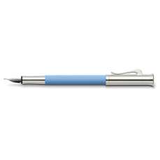 Stilou Guilloche Bleu Gulf, varf M, Graf Von Faber Castell - GF145280