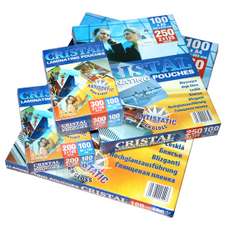 Folie de laminator, 65mmx95mm, 175 microni, Cristal - OUT
