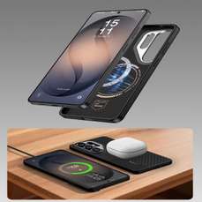 Husa de protectie pentru Samsung Galaxy S26 Ultra, negru, Armor Pro Montage Kevlar Magnetic, Benks