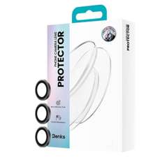 Folie sticla camera Samsung Galaxy S26/ S26 Plus, negru, Glass Warrior, Benks