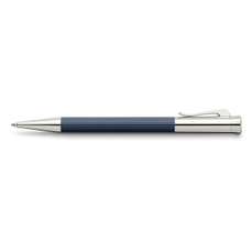 Pix retractabil, negru, corp metal lacuit, night blue, Graf Von Faber Castell - GF141583