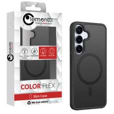 Husa de protectie pentru Samsung Galaxy A17, negru, EliteGuard Magnetic, Lemontti