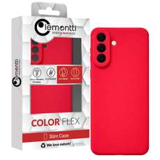 Husa de protectie pentru Samsung Galaxy A37, rosu, Silicon Soft Slim, Lemontti