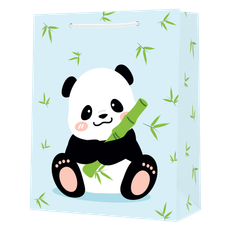 Punga cadou, dimensiuni 26×32,5×12,5 cm, Panda, PART069