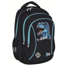 Ghiozdan clasa 0, Blue T-REX ST.Right, MAJEWSKI
