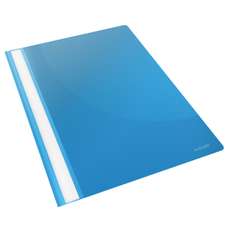 Dosar plastic cu sina, albastru, Standard, 25buc/set Esselte
