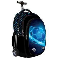 Ghiozdan scolar troler 44cm, TB-01 Cosmis Soccer, ST.RIGHT MAJEWSKI
