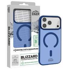 Husa de protectie pentru iPhone 17 Pro Max, albastru, blizzard Magsafe GRS, Eiger