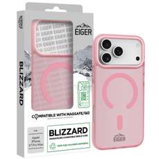 Husa de protectie pentru iPhone 17 Pro Max, roz, Blizzard Magsafe GRS, Eiger