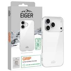Husa de protectie pentru iPhone 17 Pro, clear, Grip GRS, Eiger