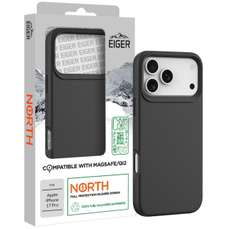 Husa de protectie pentru iPhone 17 Pro, negru, North Magsafe GRS, Eiger