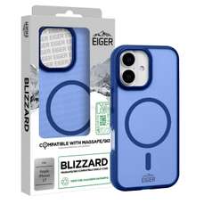 Husa de protectie pentru iPhone 17, albastru, Blizzard Magsafe, Eiger