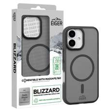 Husa de protectie pentru iPhone 17, negru, Blizzard Magsafe GRS, Eiger