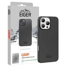 Husa de protectie pentru iPhone 16 Pro Max, negru, Grip, Eiger