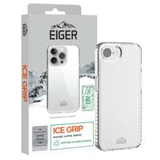 Husa de protectie pentru iPhone 17e / iPhone 16e, transparent, Ice Grip GRS, Eiger