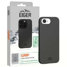 Husa de protectie pentru iPhone 17e / iPhone 16e, negru, Grip GRS, Eiger