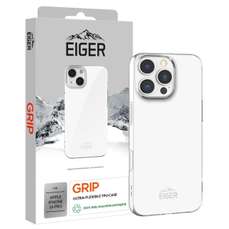 Husa de protectie pentru iPhone 16 Pro, transparent, grip, Eiger
