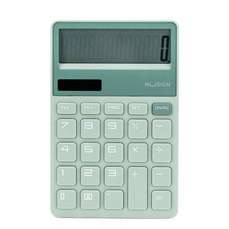 Calculator de birou 12 digit, vernil, DLENS042GR, Nusign Deli