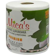 Prosop de hartie, alb, 2 straturi, 100ml, Premium Micas