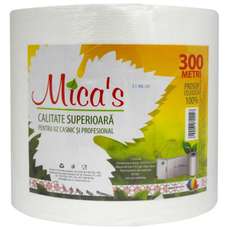 Prosop hartie alb, 2 straturi, 300ml, Micas