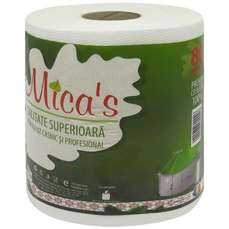 Prosop de hartie, alb, 2 straturi, 80ml, Premium Micas
