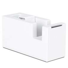 Dispenser pentru banda adeziva 18mm, alb, Nusign Deli DLENS121WH
