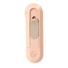 Cutter 12 mm mini, roz, Nusign Deli DLENS065PK