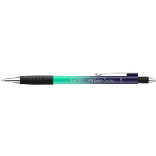 Creion mecanic corp plastic, albastru-turcoaz, 0,7mm, Grip 1347 Flow Faber Castell FC134702