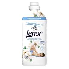 Balsam concentrat tesaturi, 1,239ml, 59 spalari, Sensitive Cotton Fresh Lenor