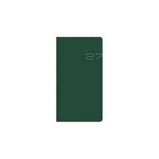 Agenda saptamanala de buzunar 2027, verde, 480 Matra