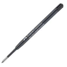 Rezerva plastic pentru pix cu gel, negru, varf 0,4mm, Faber Castell FC149700