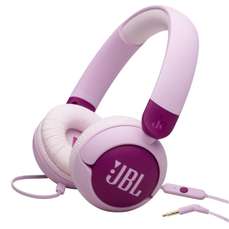 Casti pentru copii on-ear cu microfon incorporat, cu fir, mov, JR 320, JBL